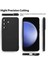 Samsung Galaxy A56 Silikon Kılıf Yumuşak Kılıf Korumalı Kılıf Düz Renk - Siyah 2