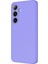 Samsung Galaxy A26 Silikon Kılıf Yumuşak Kılıf Korumalı Kılıf Düz Renk - Lila 2