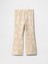 Kız Bebek Bej Stretch Jersey Flare Tayt 3