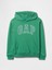 Erkek Çocuk Yeşil Gap Logo Relaxed Havlu Kumaş Sweatshirt 5
