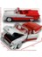 1955 Oldsmobile Super 88 Klasik Model Araba 1:24 Diecast Koleksiyon 19X7CM Kapı Kaput Açılır 1