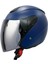 Sw 733 Mat Mavi Yarım Kask 2