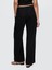 Kadın Siyah Keten Karışımlı Easy Wide Leg Pantolon 5