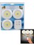 Yuvarlak 3 Parça Dokunmatik - Kumandalı Lamba Seti (4767) - MBN9241-5702 1