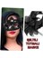Siyah Işıltılı Tutmalı Fotoğraf Çekimi Maskesi 18 x 29 cm - MBN3382-2575 5