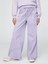 Kız Çocuk Lila Ultrasoft Baggy Twill Pantolon 4