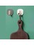 2li Yapışkanlı Retro Askılık Dolap Kapak Kulpu Gri (4767) - MBN8333-1726 2