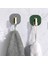 2li Yapışkanlı Retro Askılık Dolap Kapak Kulpu Gri (4767) - MBN8333-1726 4