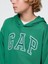 Erkek Çocuk Yeşil Gap Logo Relaxed Havlu Kumaş Sweatshirt 2