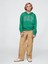 Erkek Çocuk Yeşil Gap Logo Relaxed Havlu Kumaş Sweatshirt 3