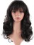Siyah Renk Dalgalı Uzun Parti Peruğu 55 cm - MBN9519-4053 1