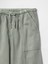 Kız Çocuk Yeşil Ultrasoft Baggy Twill Pantolon 2
