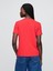 Kadın Kırmızı %100 Organik Pamuk Vintagesoft T-Shirt 3