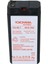 Yokohama Yh-40.7 4 Volt - 0.7 Amper Kuru Akü (34X22X64 Mm) (4767) - MBN5960-8099 3