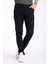Siyah Slim Fit Likralı Dar Erkek Kot Jean Pantolon 4