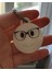Nerd Face Emoji Anahtarlık Sadece Plastik Aparattır. 2
