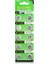 Tıanqıu AG10 LR1130/389 Alkalin 10'lu Düğme Pil - MBN5005-7898 1