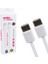 Beyaz IPHONE 15 Type-C To Type C Şarj Kablosu (4767) - MBN6350-9436 1