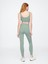 Kadın Yeşil Gapfit Sky High Studio Full-Length Legging Tayt 4