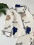 Ayıcıklı Unisex %100 Pamuk Bebek Pijama Takımı 2