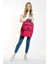 Full Pocket Sırt Çantası Fuşya K1434 3
