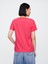 Kadın Kırmızı V Yaka T-Shirt 5