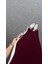 Bordo Modal Elbise 4