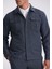 Lacivert Slim Fit Sivri Yaka Spor Erkek Takım Elbise 3