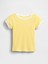 Kız Bebek Sarı Fitilli T-Shirt 1