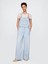Kadın Açık Mavi Ultrasoft Denim Baggy Tulum 1
