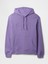 Erkek Mor Gap Logo Relaxed Fleece Sweatshirt 2