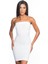 Miraxx Beyaz Mı Emay 5065 Straplez Elbise Korse 1