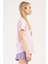 Pamuklu Kadın Kısa Kol Şortlu Pijama Takım , 401097 3