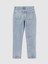 Kadın Açık Mavi Mid Rise Girlfriend Jean Pantolon 2