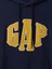 Erkek Lacivert Vintagesoft Oversize Gap Logo Kapüşonlu Sweatshirt 4
