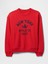 Erkek Kırmızı Vintagesoft New York Gap Logo Sweatshirt 2