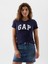 Kadın Lacivert Gap Logo T-Shirt 1