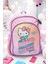 2'Li Çocuk Sırt Çantası Seti Hello Kitty Figürlü (Sırt Çantası/Beslenme Çnt.) 1
