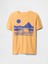 Erkek Çocuk Turuncu Grafik T-Shirt 1