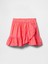 Kız Çocuk Pembe Fırfırlı Şort Etek 1