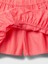 Kız Çocuk Pembe Fırfırlı Şort Etek 2
