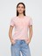 Kadın Pembe Gap Logo T-Shirt 1