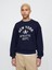 Erkek Lacivert Vintagesoft New York Gap Logo Sweatshirt 1