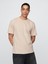 Erkek Koyu Bej Heavyweight Original T-Shirt 1