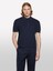 Sisley %100 Pamuk Triko Polo T-Shirt Erkek Lacivert Polo - 325P1094S300M 5