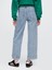 Kadın Mavi High Rise Wide-Leg Jean Pantolon 3