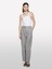 Viskoz Karışımlı Nervürlü Jarse Slim Fit Atlet Kadın Beyaz Atlet - 325P3Y61LH00Z 1