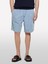 %100 Pamuk Büzgü Ipli Normal Bel Denim Şort Erkek Mavi Denim Şort - 325P44C1S901A 1