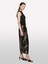 Viskoz Karışımlı Halter Yaka Slim Fit Atlet Kadın Siyah Atlet - 325P31WELH00X 5