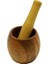 Ahşap Bambu Havan Sarımsak Dövecek 1